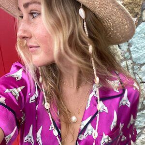 Lack Of Color Seashells Fedora